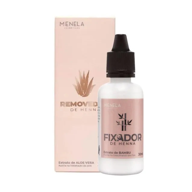 fijador 30ml Menela ceja henna